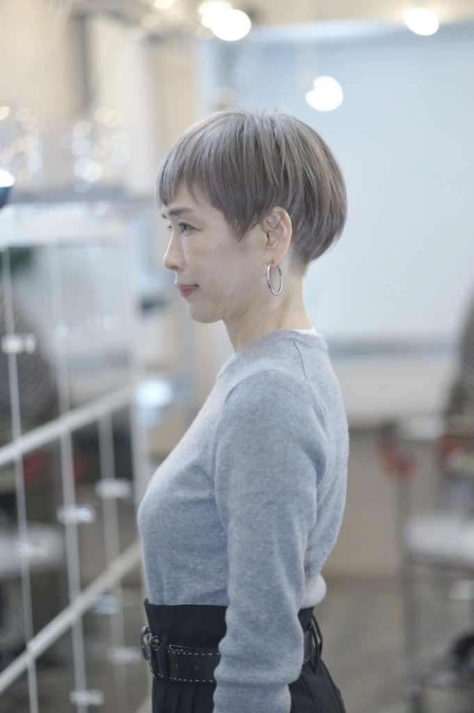 grey-ナナインチのヘアスタイルの写真