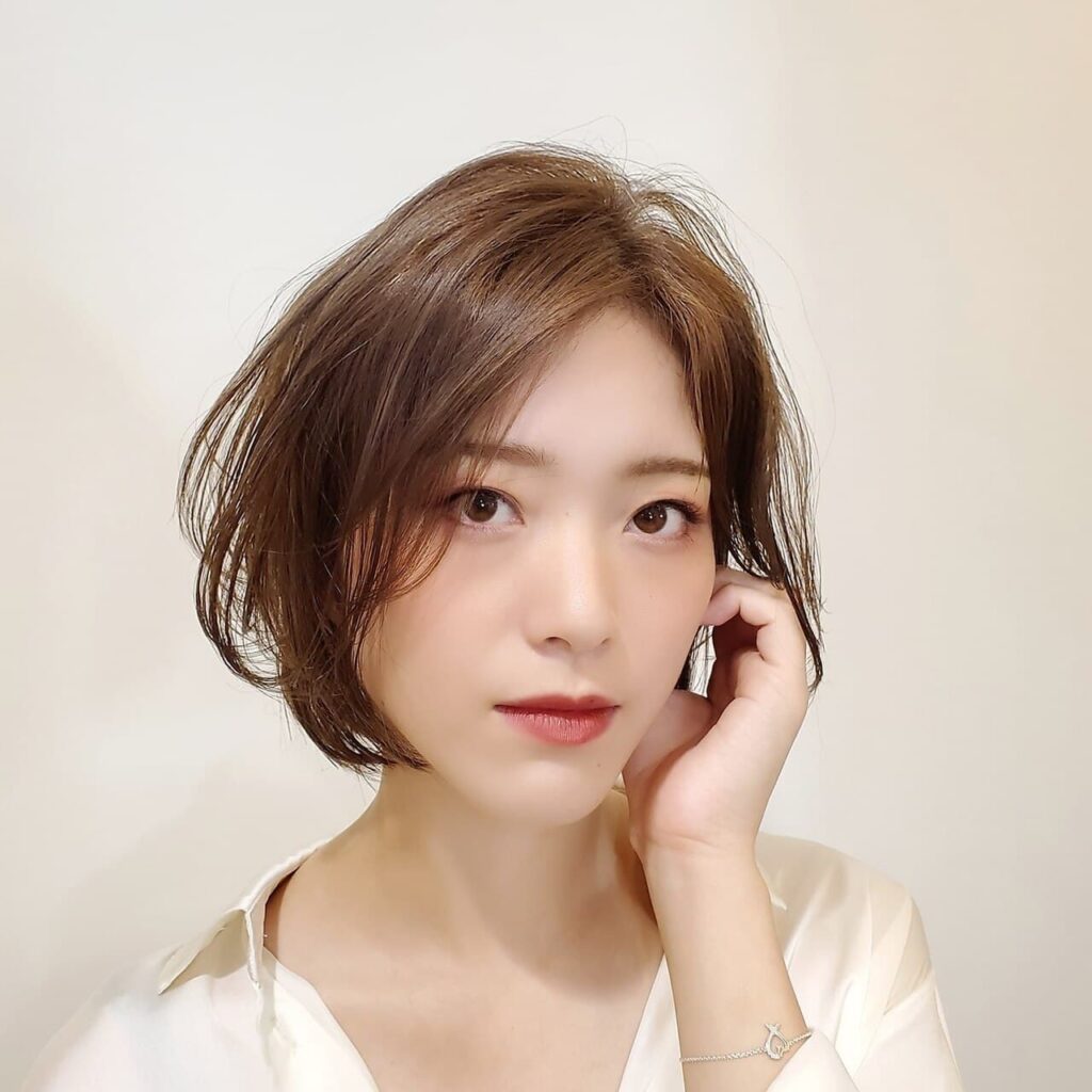 京都市西京区にある美容室フランソワーズマルソーのヘアスタイル