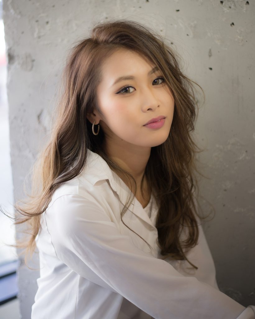 ミューズのロングヘアのスタイル写真