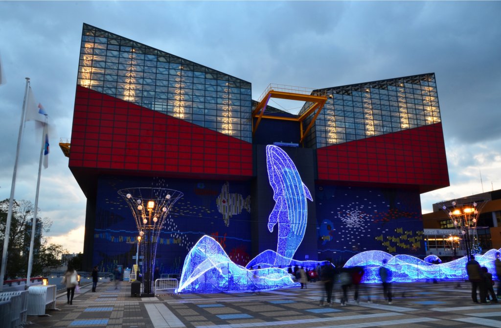 海遊館の外観写真