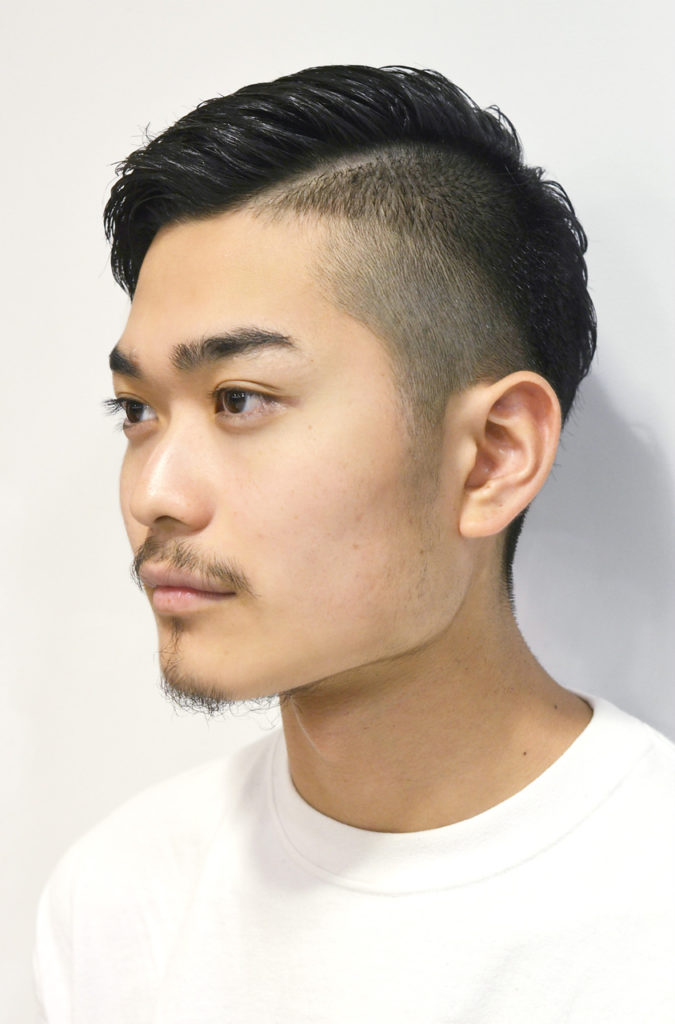 クリアーオブヘアーサカエミナミテン男性スタイルの写真