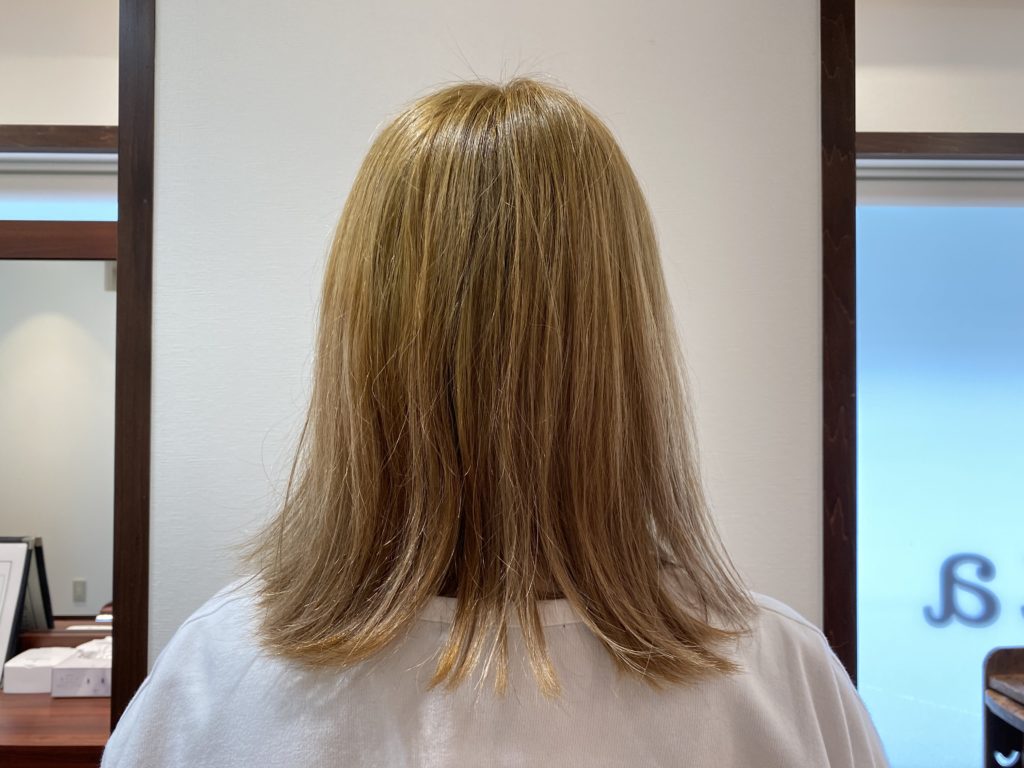 後ろ姿の女性の写真