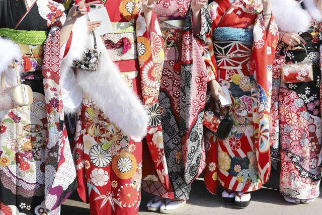 成人式の写真