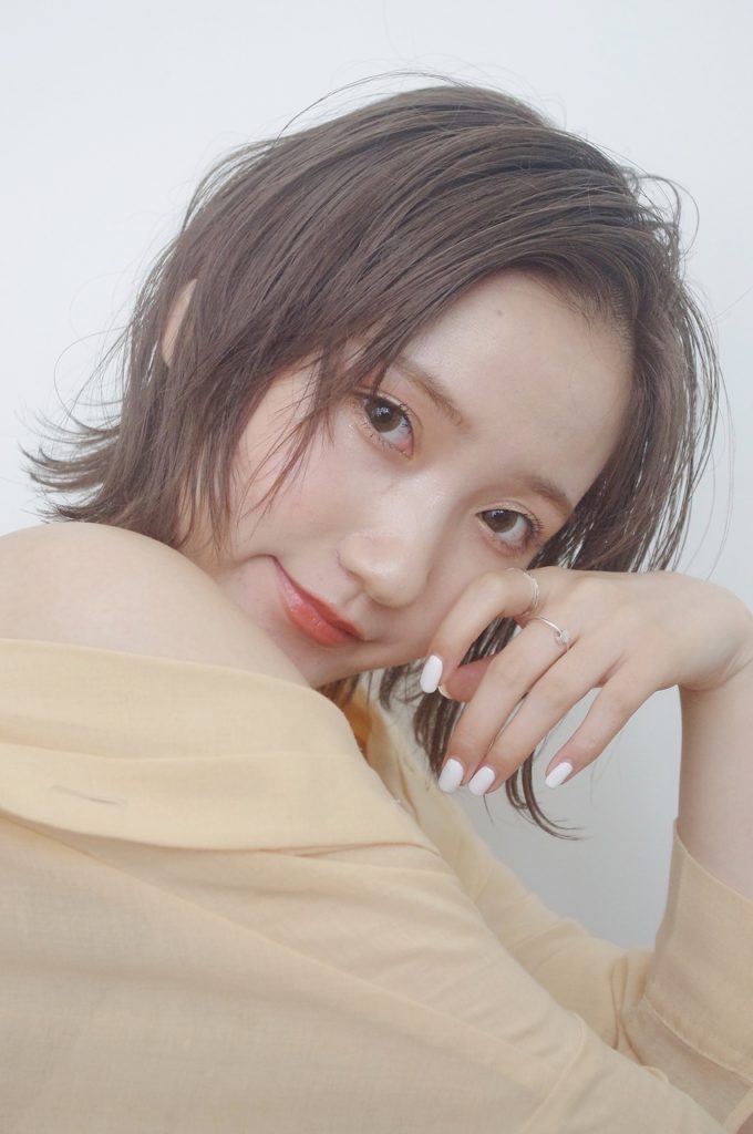 レイヤーボブスタイルの写真