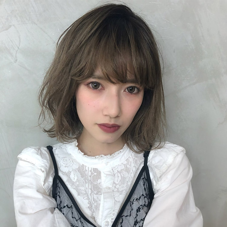 ラ リベルテの透明感のあるヘアカラースタイルの写真