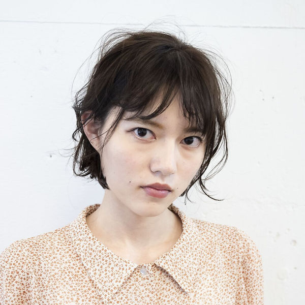 CITAのヘアカラーモデルの写真