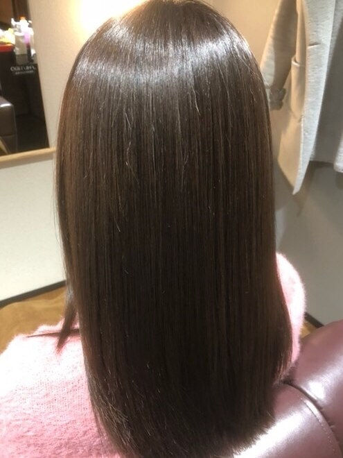 綺麗なロングスタイルの写真