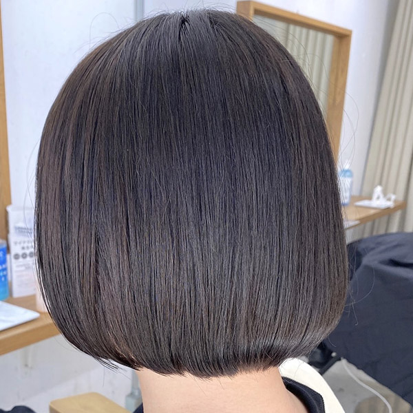 憧れの小顔スタイルの写真