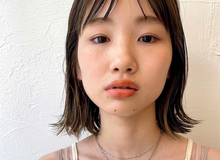 バランスの良いボブヘアスタイルの写真