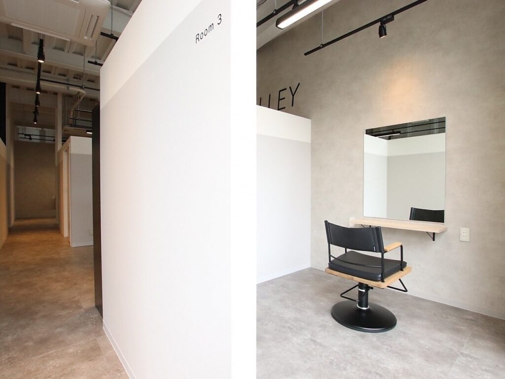 VALLEY hair care&spaの店内の写真