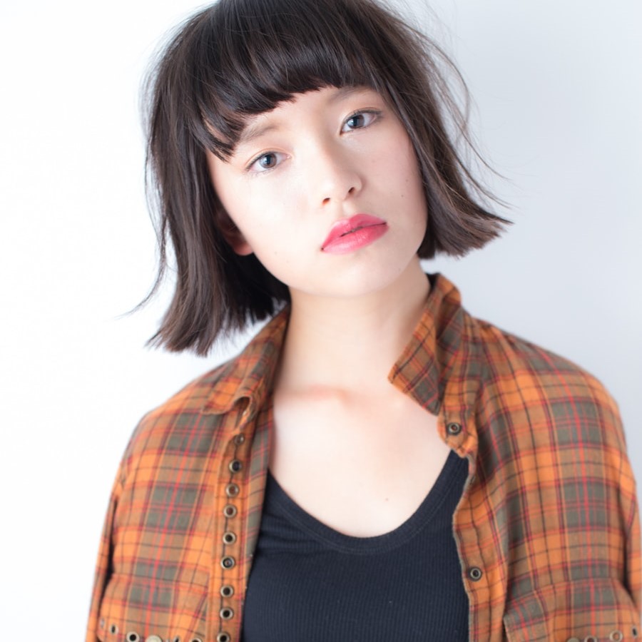 ソレアのボブスタイルの女性の写真