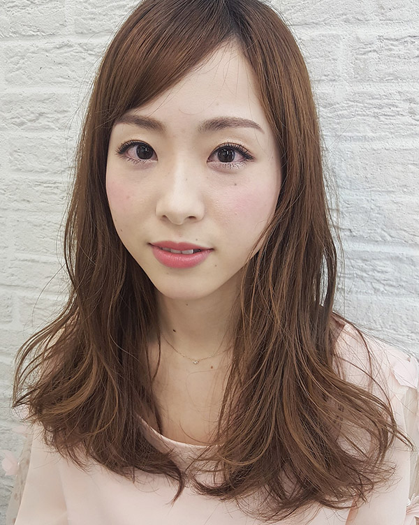ゆるふわなロングスタイルの写真