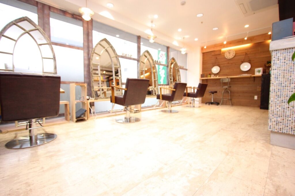 ナインヘアの店内写真