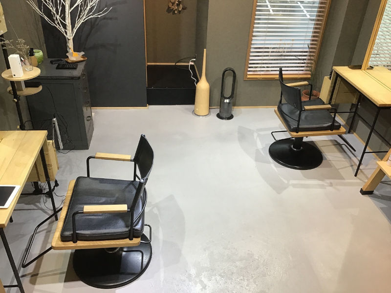 トレックヘアーの店内の写真