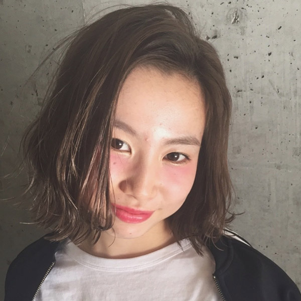 納得のボブスタイルの写真