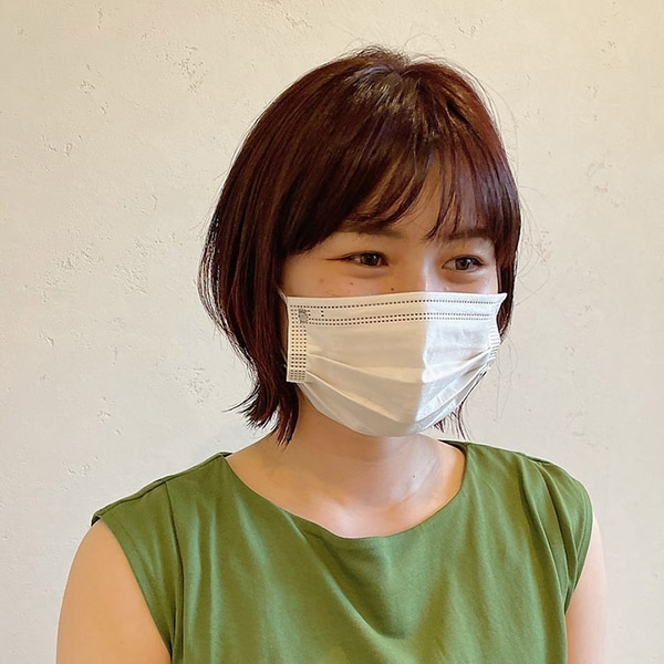 上品な仕上がりの白髪染めの写真