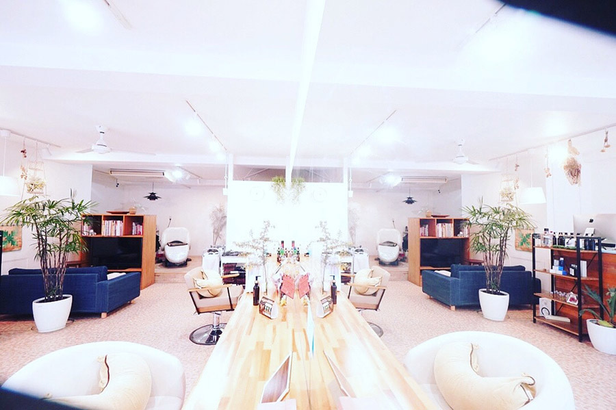 organic hair salon treeの店内写真