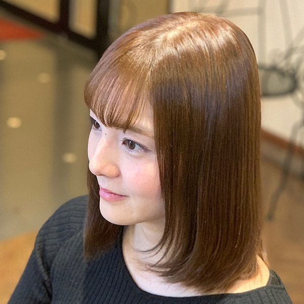 ヘアケアメニューの施術写真