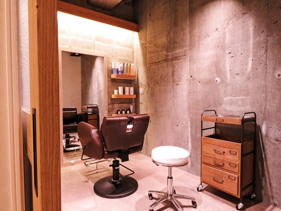 lux hair atelierの店内の写真