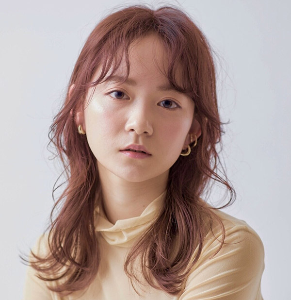 髪にやさしい薬剤をつかったヘアカラーの写真