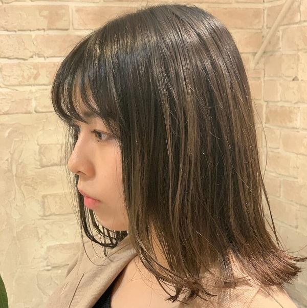 イルミナカラーの施術例