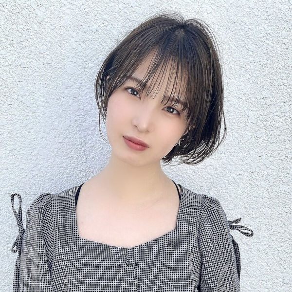 おしゃれでかわいいショートヘアのスタイル写真