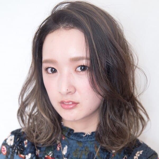 ハリコシパーマのスタイル例