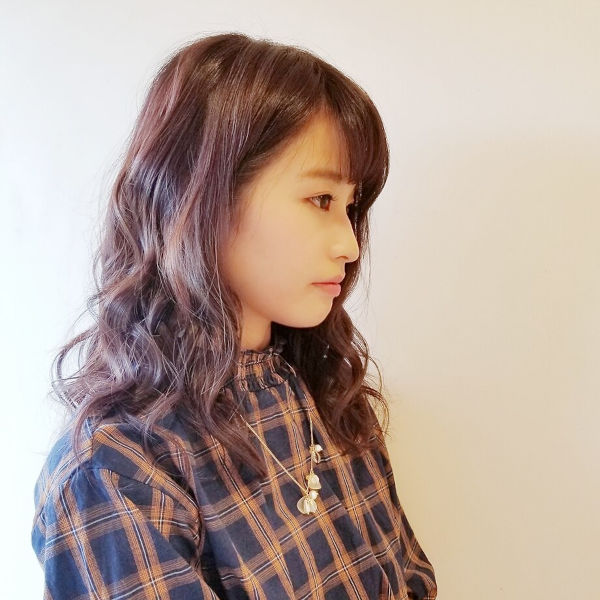 色持ちの良いヘアカラーのデザイン例