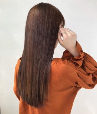 髪質改善の施術後のイメージ写真