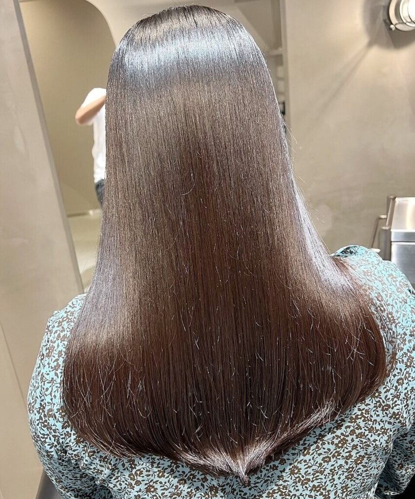吉野ヘアダメージ研究所 岡山店のストレートスタイル