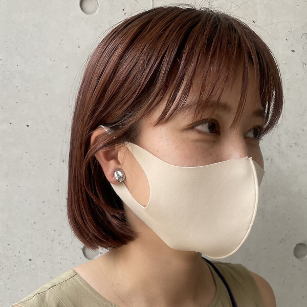 厚めボブのスタイルの写真