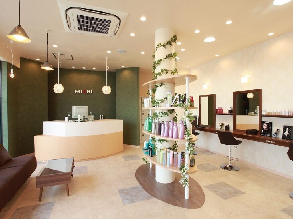岡山のヘアセットの得意な美容室のイメージ写真