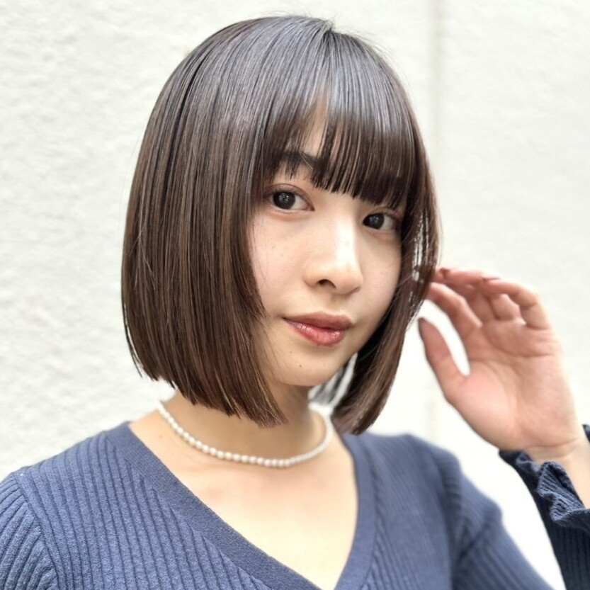 ECLART Lumi 千葉駅前店のボブスタイル