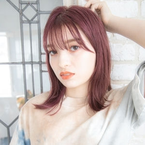川口のカラーが上手な美容室のおすすめスタイル写真