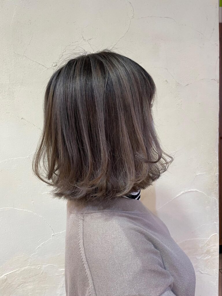 バレイヤージュのイメージ写真