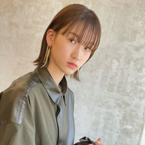 アルフランのボブスタイルの写真