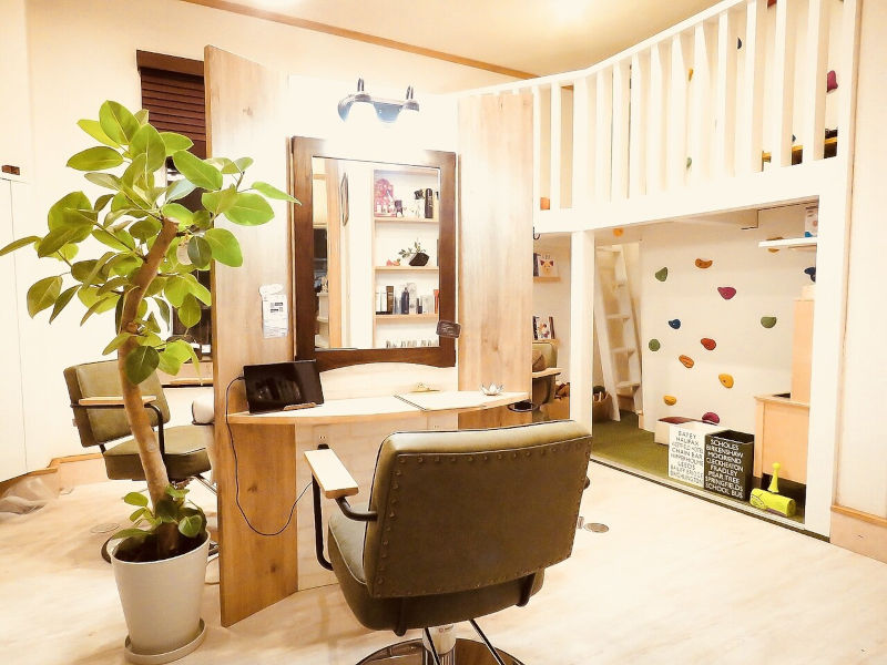 リタヘアーの店内の写真