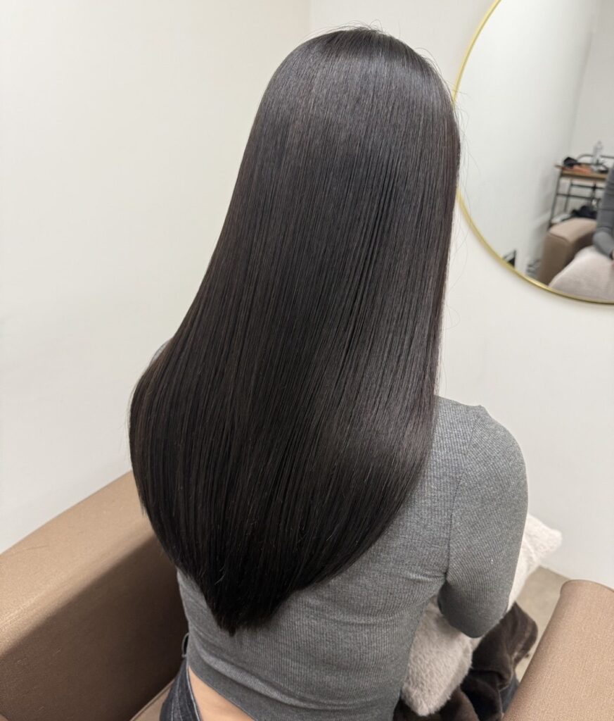 ツリーヘアサロンで使用している商材の写真