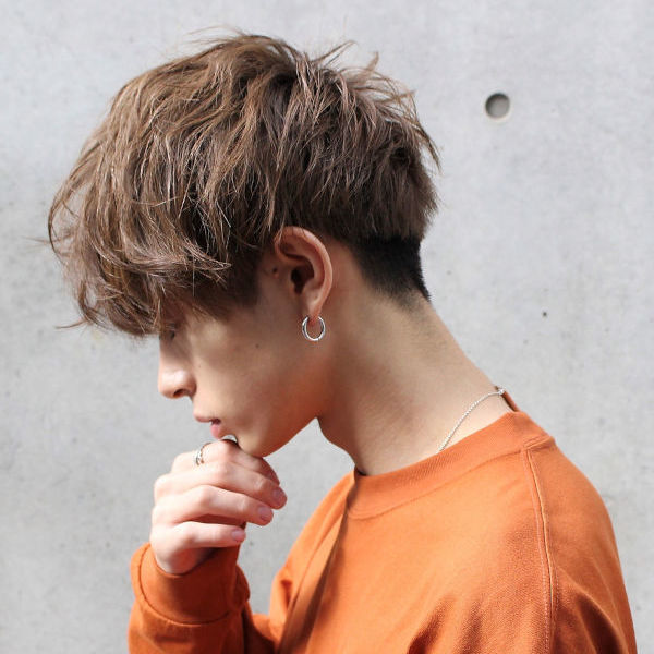 ネウィヘアのさわやかマッシュパーマスタイル