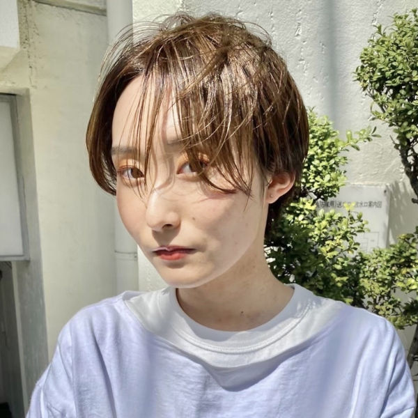 栄でカットが得意な美容室クリアーオブヘアー サカエミナミテンのショートスタイル