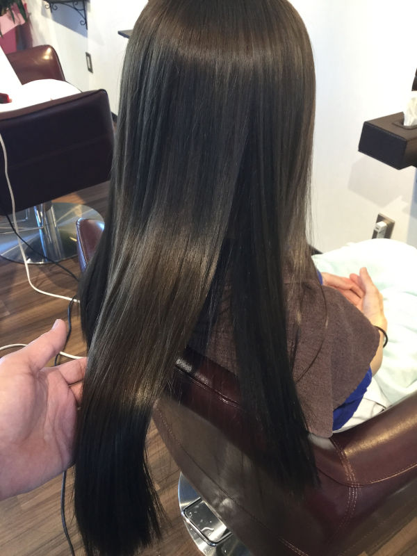 ヘアー サロン ハグのストレートスタイル