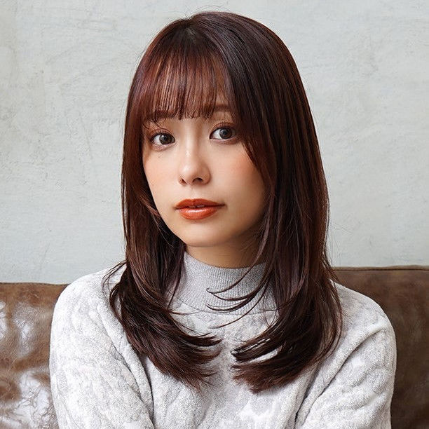 La fith hair fun 池袋店のツヤ感あふれるカラースタイル