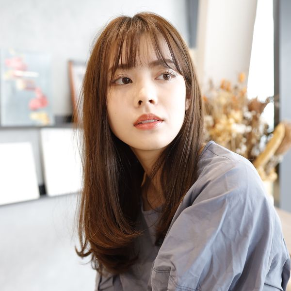 M.SLASH 新百合ヶ丘のロングヘアスタイル
