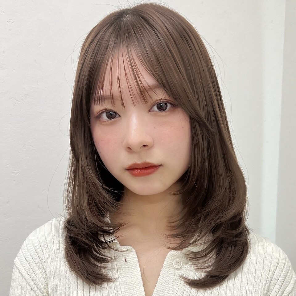 GARDEN 渋谷のセミロングスタイル