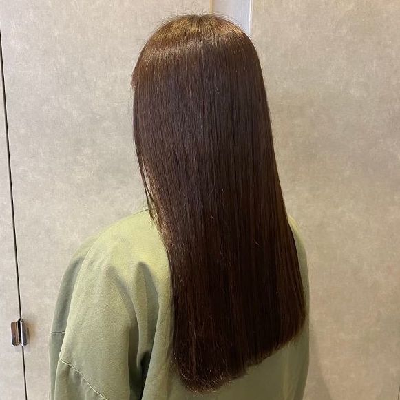 ZEAL SALON 本店のストレートスタイルの写真