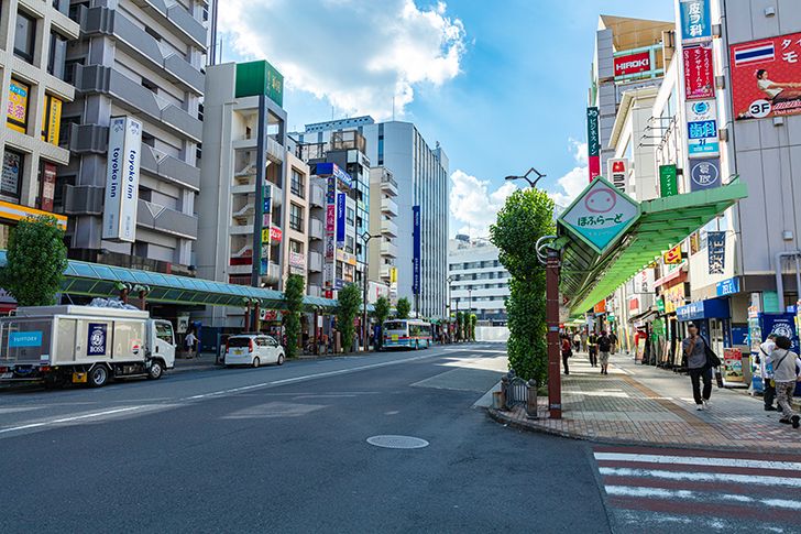 蒲田駅周辺の風景写真