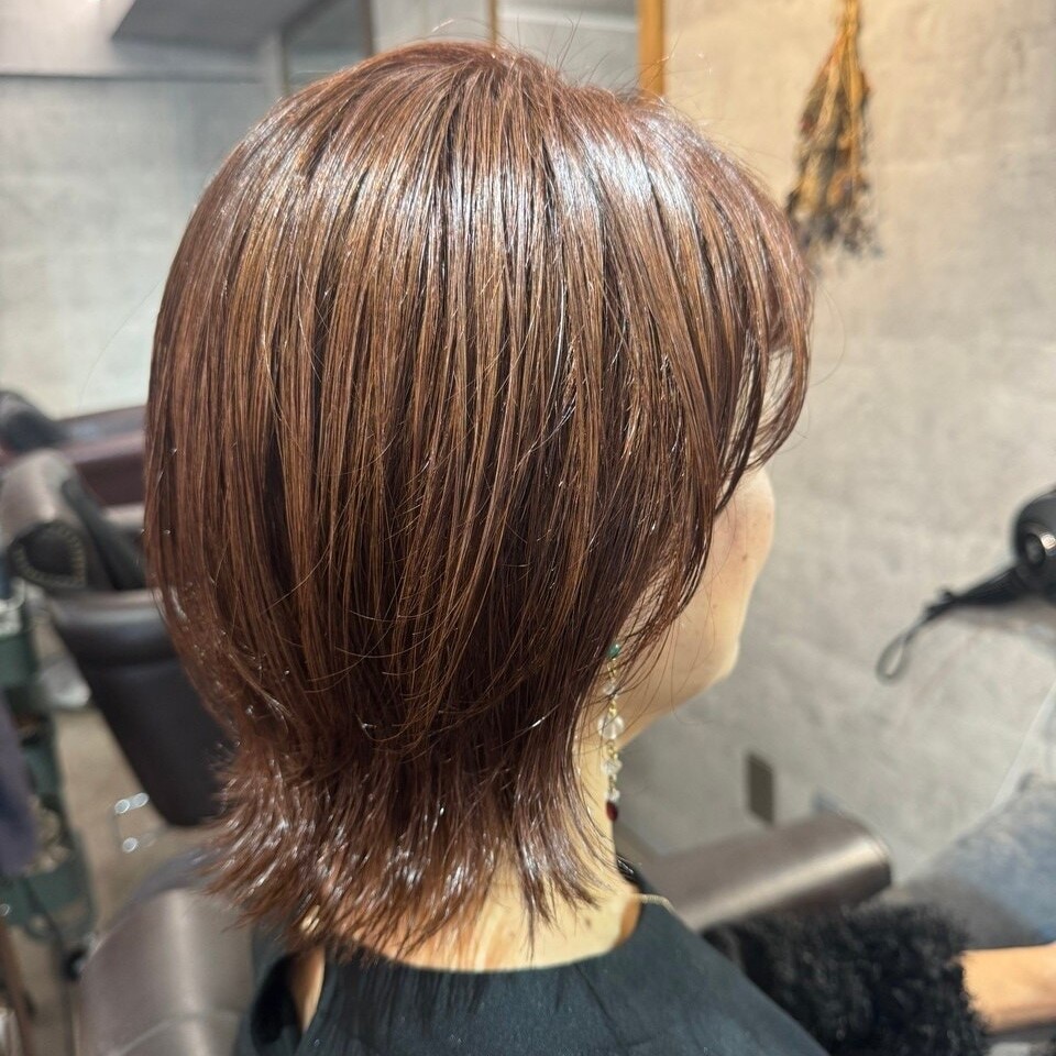 if... hair salon 柏店のミディアムスタイル