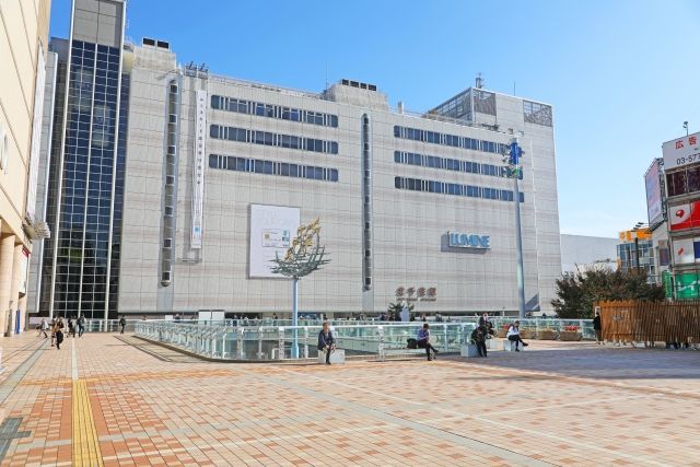 北千住駅周辺の風景