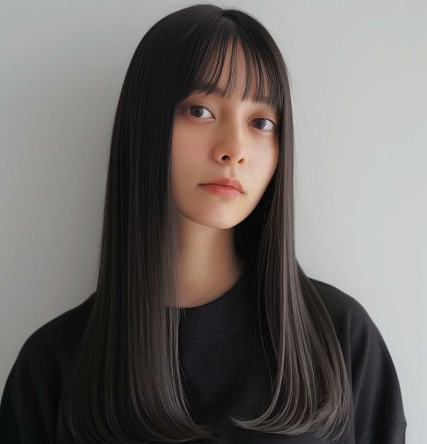 理想のしなやか美髪スタイルの写真