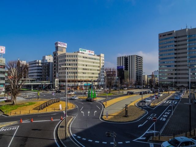 高崎駅の近辺の風景の写真